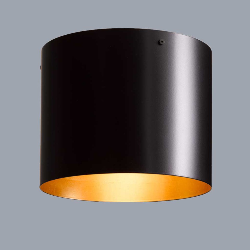 Here comes the sun 450 hanglamp - Wit / koper