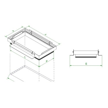 Mini Multiple randloze enkelvoudige inbouwspot plasterkit