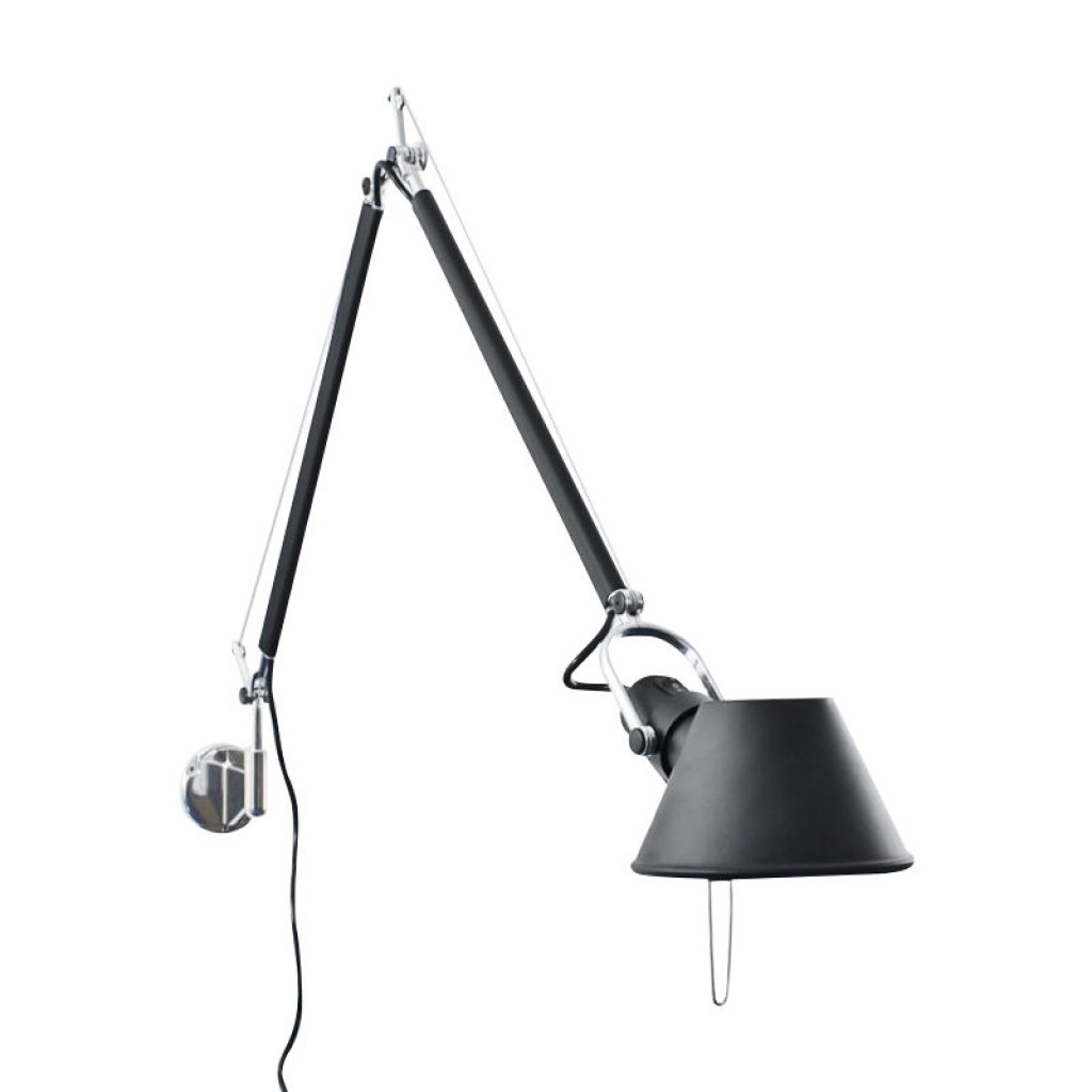 Artemide Tolomeo Mega wandlamp retrofit dimmer alu perkament 32