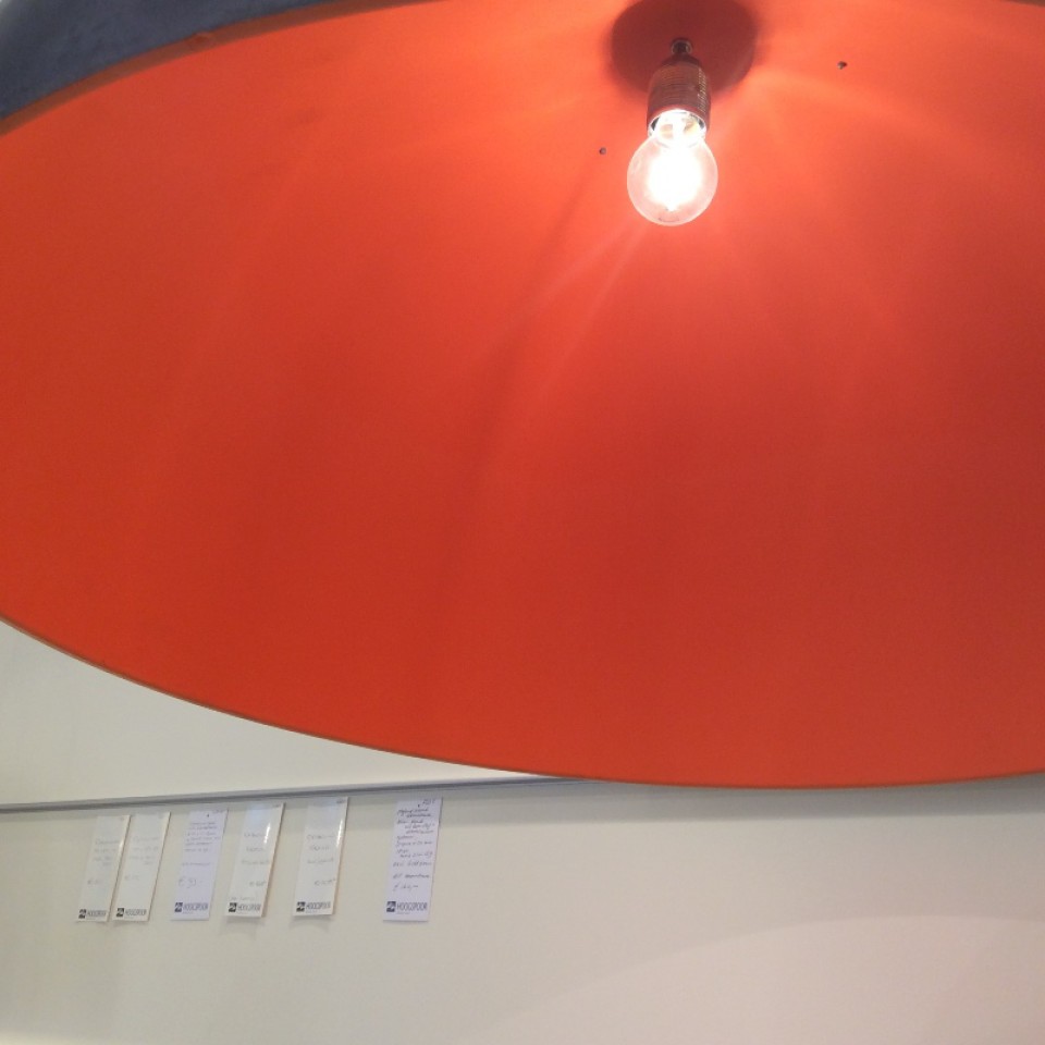 CUP80 grijs-oranje showroommodel