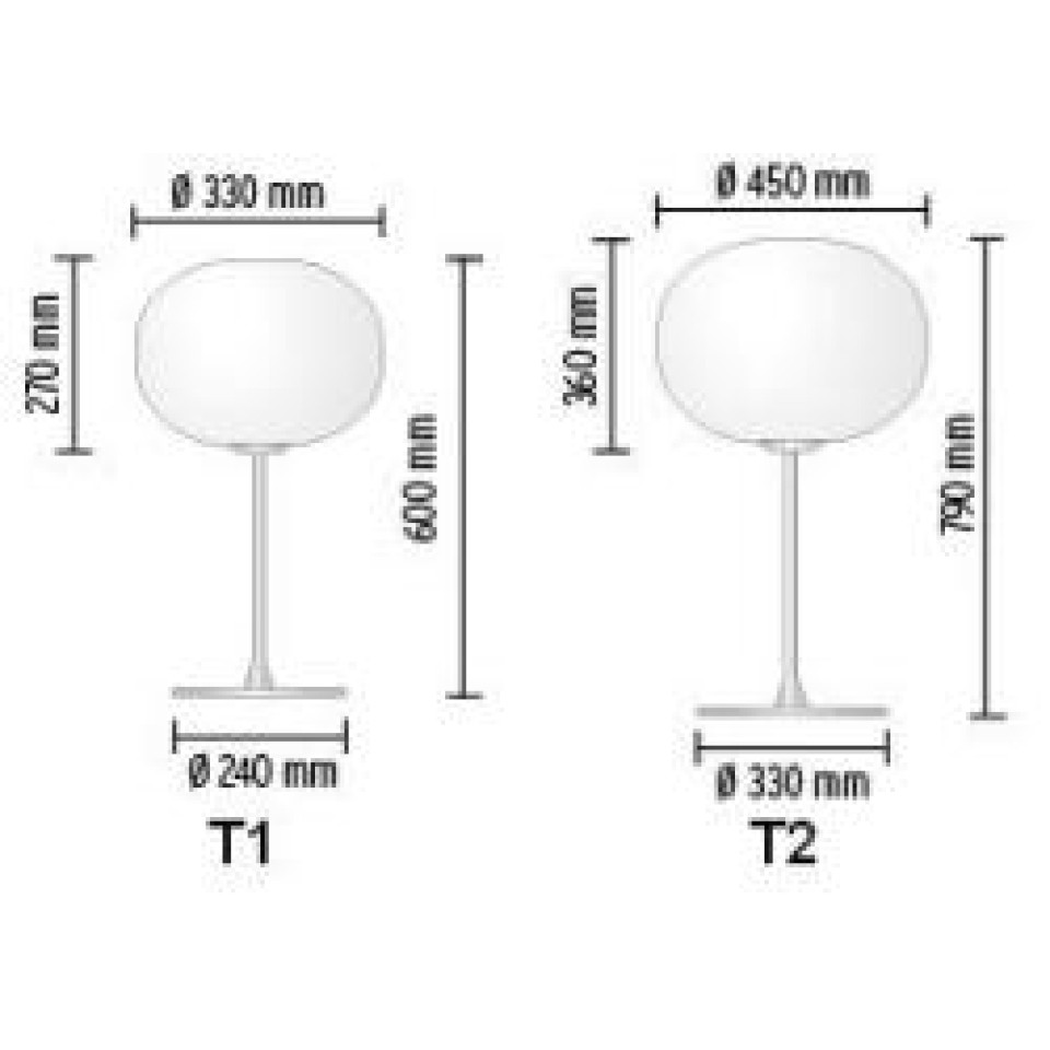 Glo-ball tafellamp