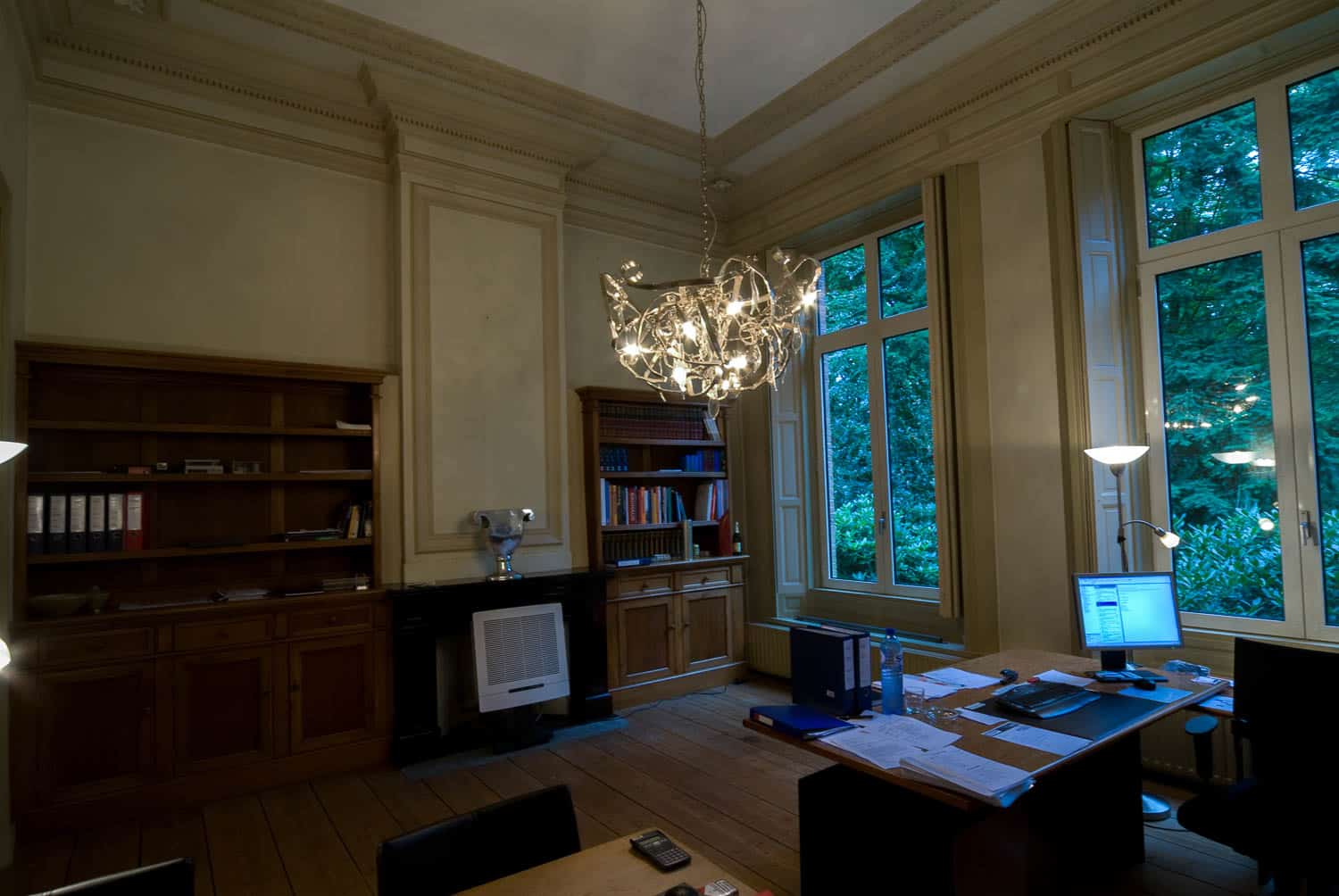 Villa kantoor verlichting