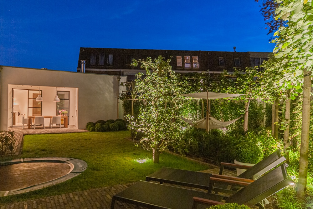 Tuinverlichting in het Ginneke Breda door HOOGSPOOR