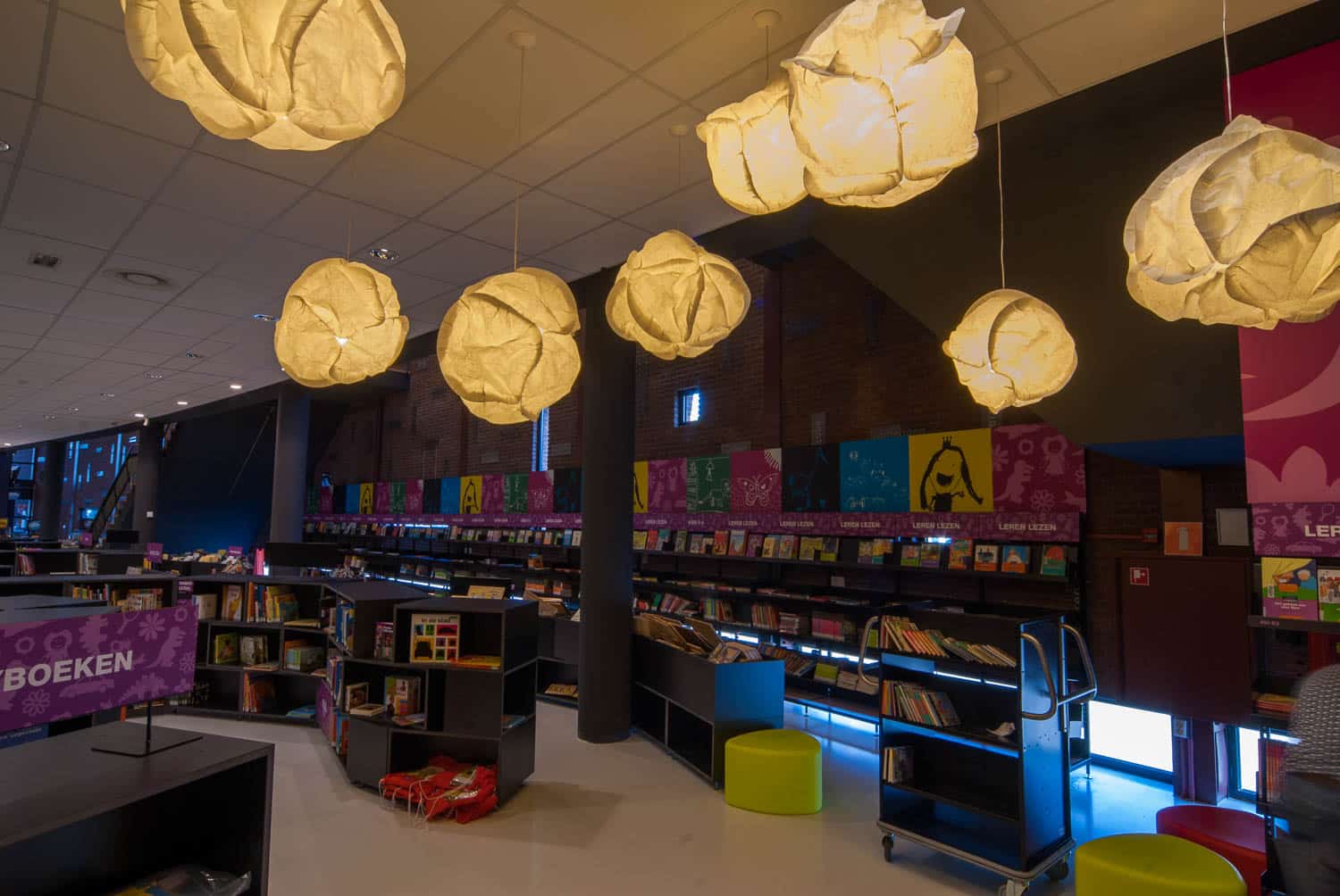 licht project HOOGSPOOR bibliotheek midden brabant